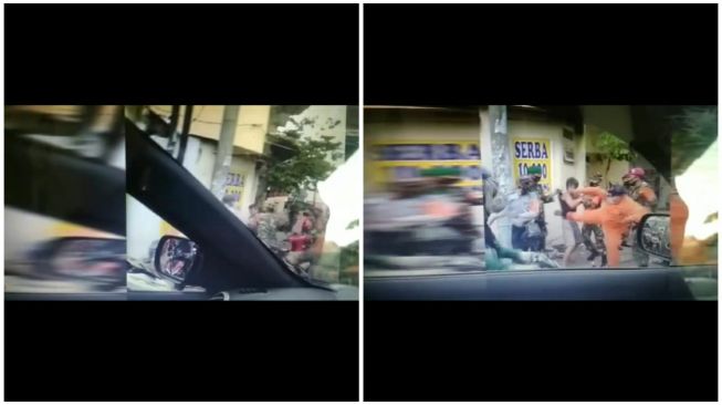 Viral Satgas Covid-19 Bandar Lampung Pukuli ODGJ tak Pakai Masker