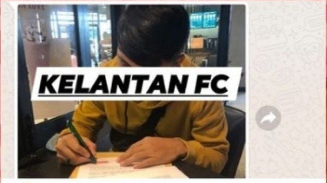 Sudah Tanda Tangan Kontrak, Satu Pemain Indonesia Gabung Kelantan FC