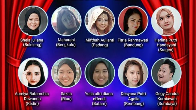 10 Finalis Grup 2 Bintang Suara yang akan menunjukan aksinya pada Kamis (11/2/2021) mendatang. 