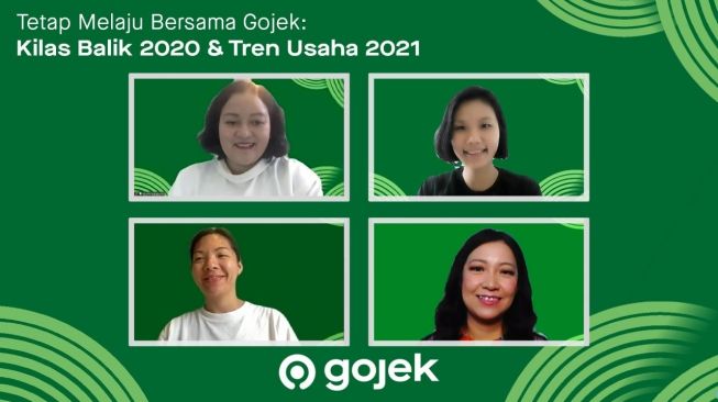 Kilas Balik Gojek 2020, Selasa (9/2/2021). [Gojek]