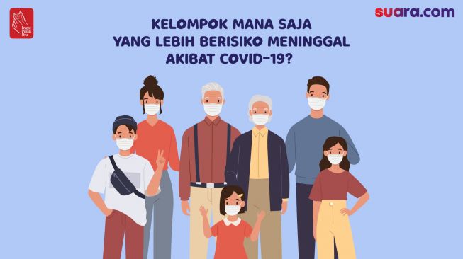 Videografis: Kelompok yang Lebih Berisiko Meninggal Akibat Covid-19