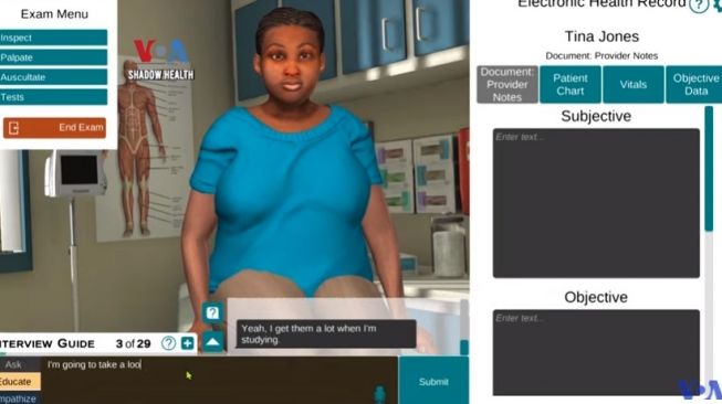 Canggih! Kini Ada Teknologi Pasien Virtual untuk Pelatihan Perawat