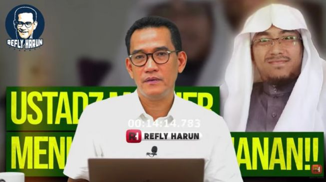 Refly Harun: Ustadz Maaher Ditahan 60 Hari, Seharusnya Sudah Selesai