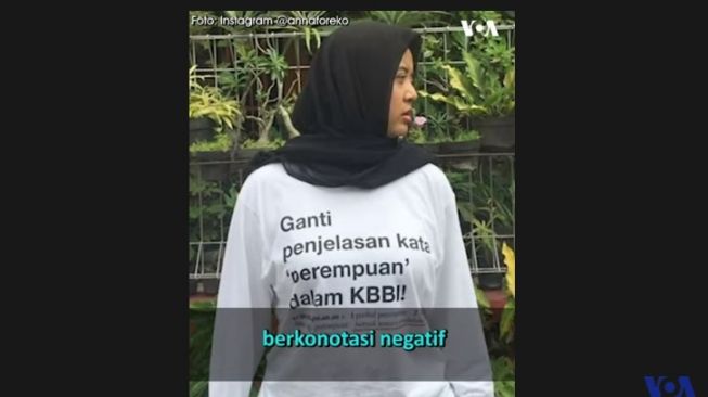 Kata Perempuan Dalam Kamus Besar Bahasa Indonesia Dipermasalahkan