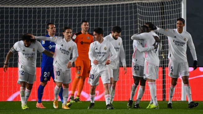 Hasil Liga Champions: Madrid Susah Payah Kalahkan 10 Pemain Atalanta 1-0