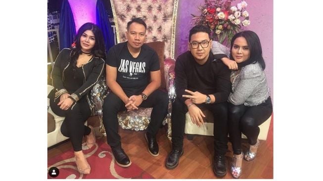 Potret Beiby Putri bersama Vicky Prasetyo dalam acara VICKYNISASI (instagram.com/bpofficial92)