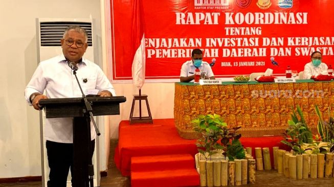 Febry Calvin Tetelepta Deputi I Kepala Staf Kepresidenan / [ Foto KSP ]