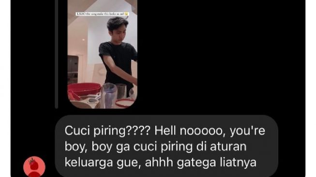 Gara-Gara Cuci Piring, Selebgram Debri Sumule Dikomen Negatif Oleh Pengikut