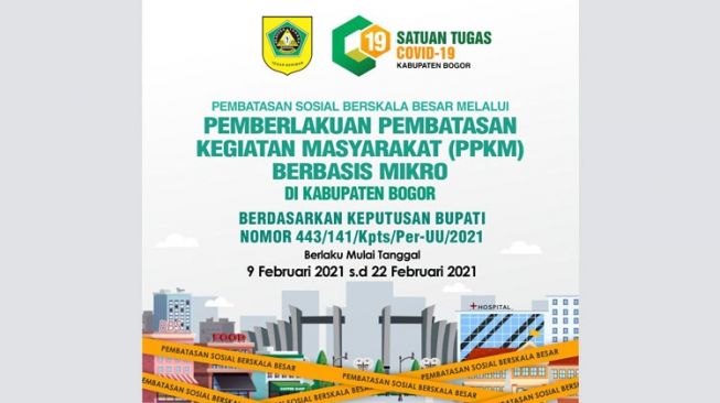 Kabupaten Bogor Mulai Terapkan PPKM Mikro