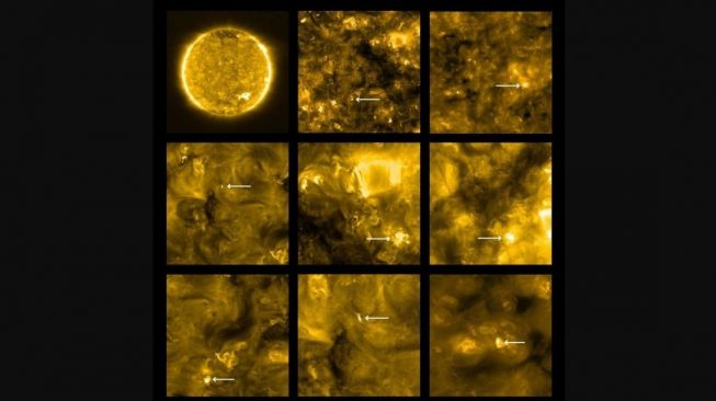 Foto terdekat matahari yang berhasil diambil oleh NASA dan ESA.[NASA]