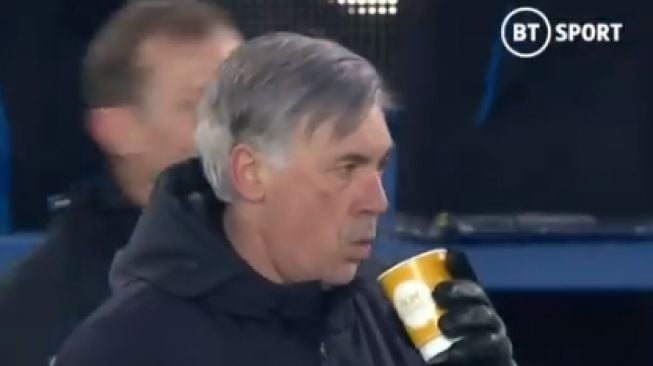 Cuek Everton Pecundangi Tottenham, Carlo Ancelotti Pilih Nikmati Kopi