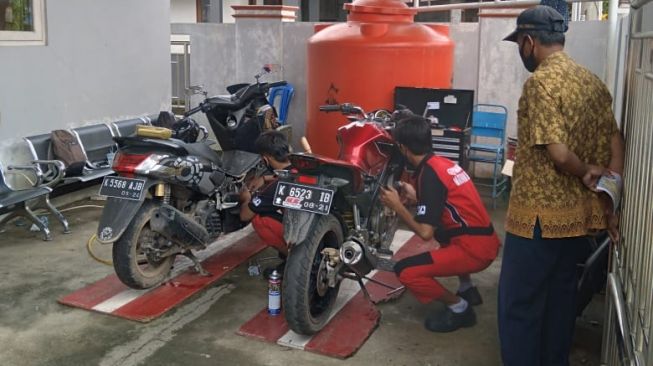 Layanan servis motor gratis banjir Jateng dari Yamaha [Dok Yamaha DDS 3].