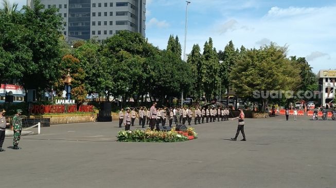 Depan Menkes, Kapolri Kerahkan Seluruh Anak Buah Kawal Vaksinasi Covid-19