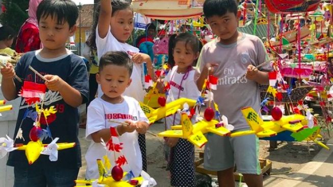 Permainan kapal telok abang yang diusulkan menjadi budaya warisan Palembang [istimewa]