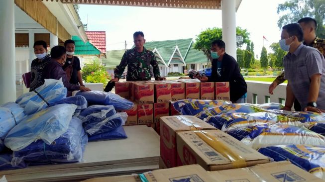 LPS Salurkan Bantuan untuk Korban Gempa Majene