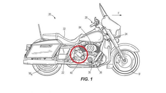 Harley-Davidson patenkan mesin supercharged terbaru (Visordown)