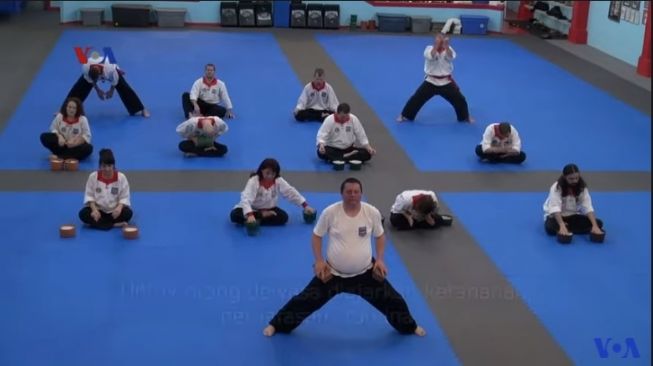 Intip Perguruan Pencak Silat Merpati Putih Satu-satunya di Amerika Serikat