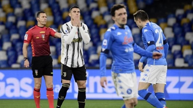 Hasil Liga Italia: Gol Penalti Bantu Napoli Permalukan Juventus 1-0