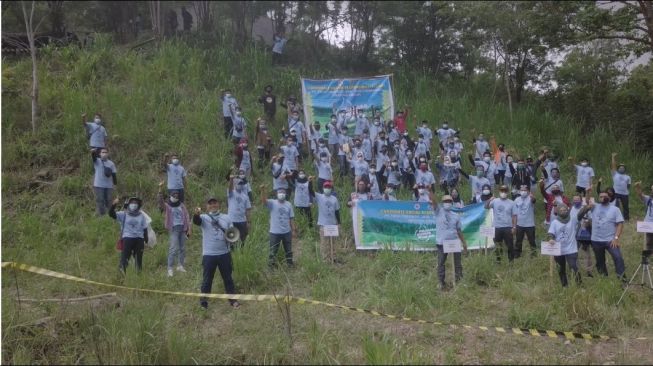 Pohon ke-100.000 di Hari Gerakan Sejuta Pohon Sedunia 2021