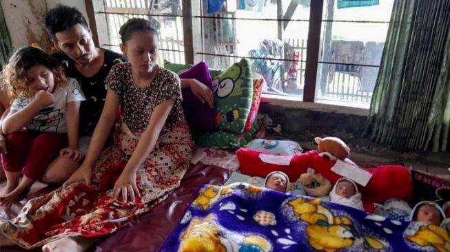 Cerita Puti Ayu, Berjuang Melahirkan 3 Bayi Kembar Hingga Alami Pendarahan Hebat