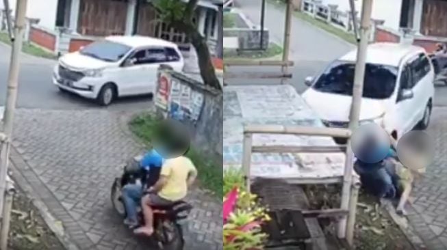 Viral Emak-Emak Pemobil Menyeruduk Motor, Malah Tuai Sanjungan, Kok Bisa?