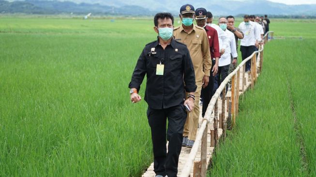 TNI-Polri Kompak Dukung Jalannya Program Food Estate di Sumba Tengah. (Dok. Kementan)