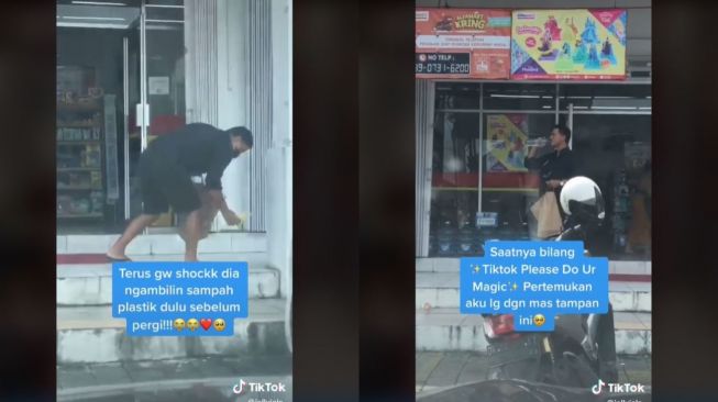 Ketemu Pria Tampan di Minimarket, Wanita Ini Tak Sadar Ternyata Hamish Daud (tiktok.com/jellyjels_)