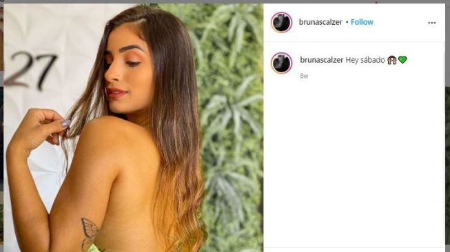 Terkenal Seksi, Selebgram Ini Ternyata Polwan dan Pengacara (instagram.com/brunascalzer)