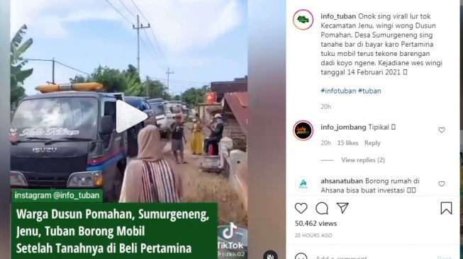 Viral OKB Kampung Miliarder Tuban Beli Mobil Barengan, Ini Kata Kadesnya