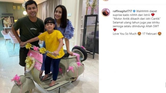 Raffi Ahmad dan Nagita Slavina Ultah, Intip Kado Mereka