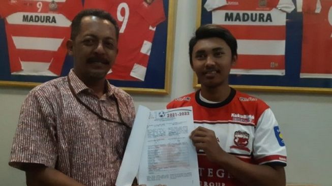 Sambut Liga 1 2021, Madura United Kontrak Pemain Junior