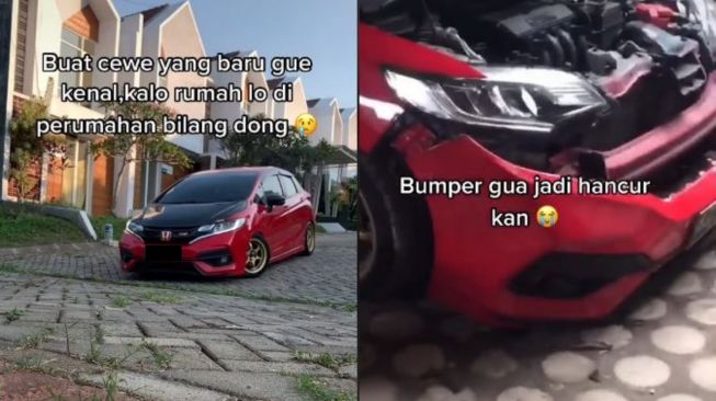 Momen Apes! Ketika Dapat Kenalan Cewek Baru tapi Mobil Jadi Tumbal