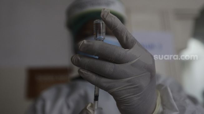 Vaksinasi Covid-19 Tenaga Kesehatan di Lampung Sudah 100 Persen