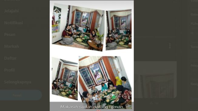 Gokil! Viral Emak-emak Kompak Gelar Syukuran Gegara Sinetron Ikatan Cinta