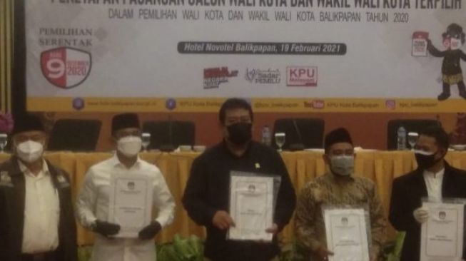 SAH! Rahmad Mas'ud Jadi Wali Kota Balikpapan Terpilih