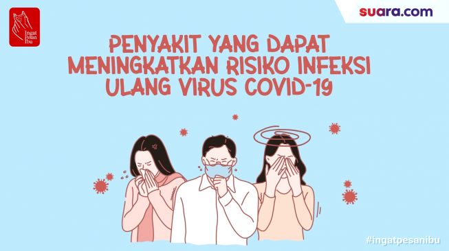 Videografis: Penyakit yang Dapat Meningkatkan Risiko Infeksi Ulang Covid-19