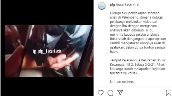 Viral Video Anak Disekap di Mobil, Ibu Menangis Minta Jangan Disakiti