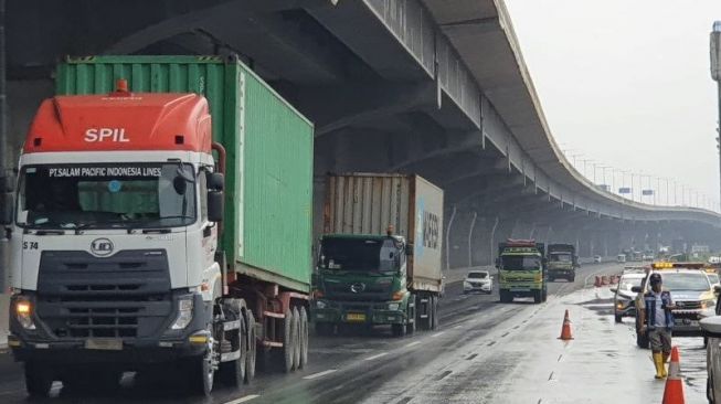 Banjir di Tol Jakarta-Cikampek Sudah Surut, Lalu Lintas Sudah Normal