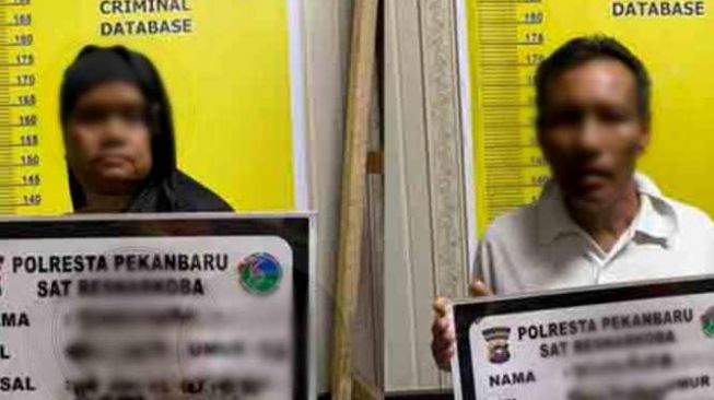 Jualan Sabu, Kakek-Nenek di Pekanbaru Diciduk Polisi