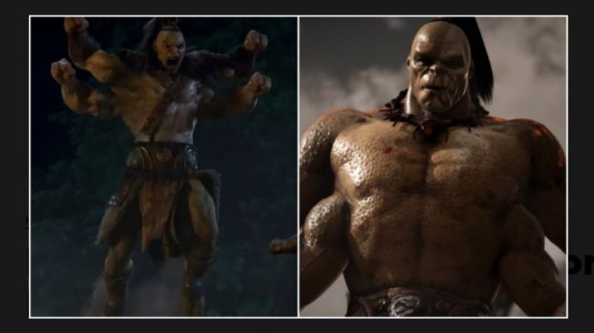 Karakter Mortal Kombat 2021, Goro. [IGN]