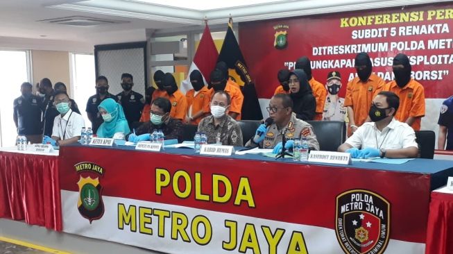 Ekspoitasi 91 Anak Lewat Prostitusi Online, Polisi Tangkap 15 Mucikari