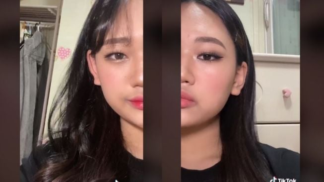 Tutorial Makeup Mirip Member Blackpink dan Twice Sekaligus (tiktok.com/@seohyeonl)