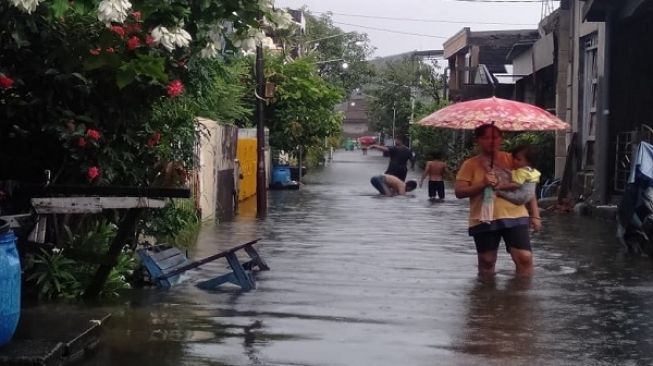 Belum 100 Persen Surut, 18.186 Keluarga Masih Terdampak Banjir di Semarang