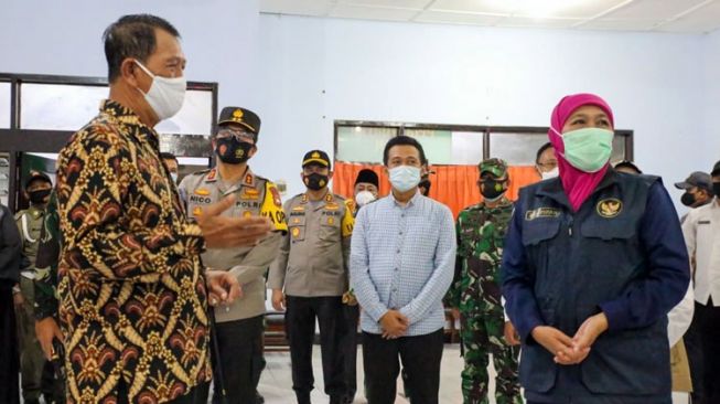 Gubernur Jatim Kunjungi Lokasi Desa PPKM di Jombang