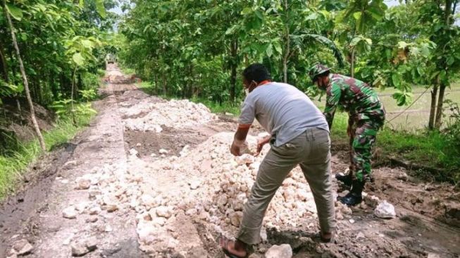 TMMD 110 Bojonegoro, Disambut Antusias Warga Ngrancang