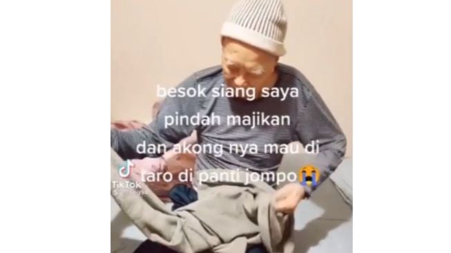 Sedih, Ayah Hendak Dibawa ke Panti Jompo Gegara Anak Tak Mau Urus