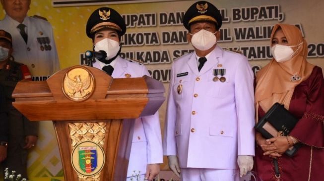 Dilantik Jadi Wali Kota Bandar Lampung, Eva Dwiana Fokus 2 Hal