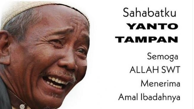 Aktor Yanto Tampan meninggal dunia. [Instagram]