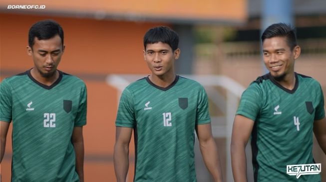 Genjot Persiapan Piala Menpora 2021, Borneo FC Latihan Dua Kali Sehari