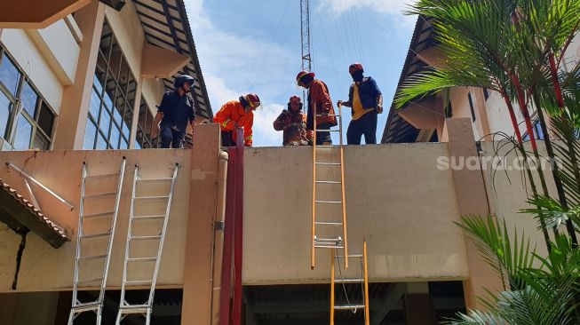 Ruang Sidang Pascasarjana UII Kebakaran, Kerugian Ditaksir Capai Rp200 Juta